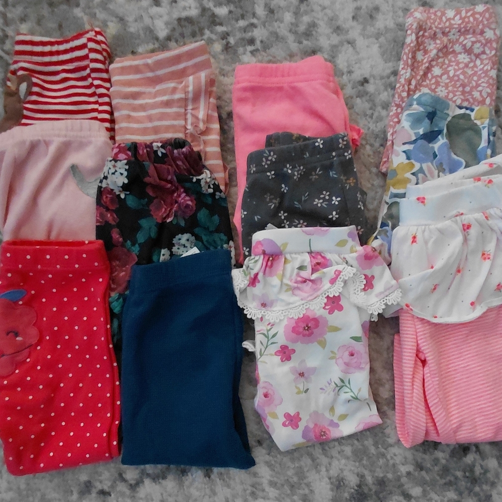 Colorful Baby Leggings Set